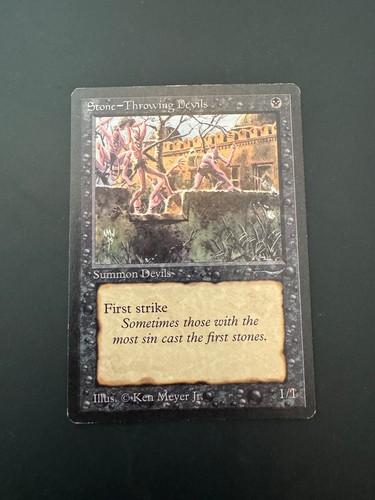 Mtg stone throwing devils - mtg,